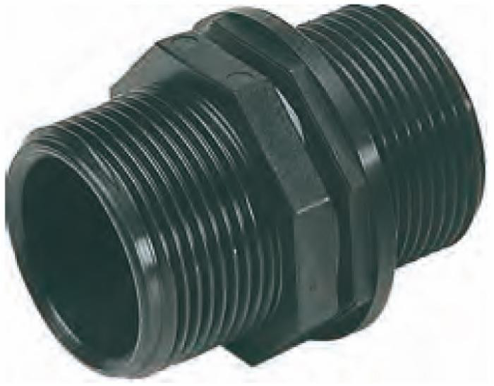 Nipplo passaparete simmetrico G1"1/4 - Arag