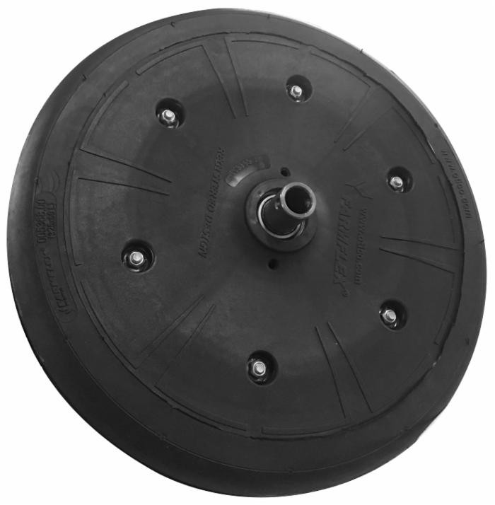 Ruota completa di cerchio 325x50mm adattabile a Maschio F06120440 - No brand
