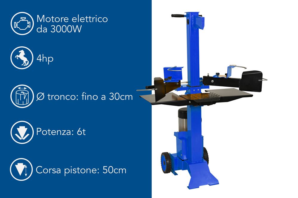 Spaccalegna Ama verticale 6T Toro - Ama