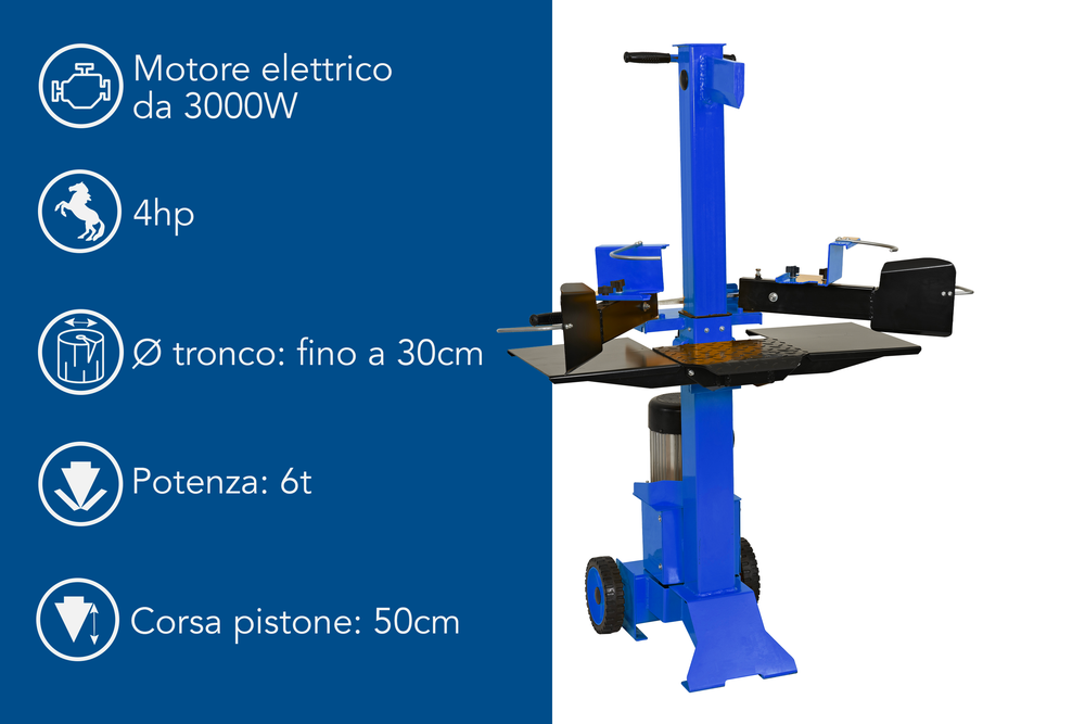 Spaccalegna Ama verticale 6T Toro - Ama