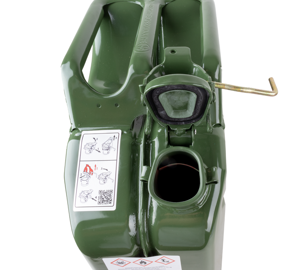 Tanica per carburante in metallo da 20L omologata TUV - Ama