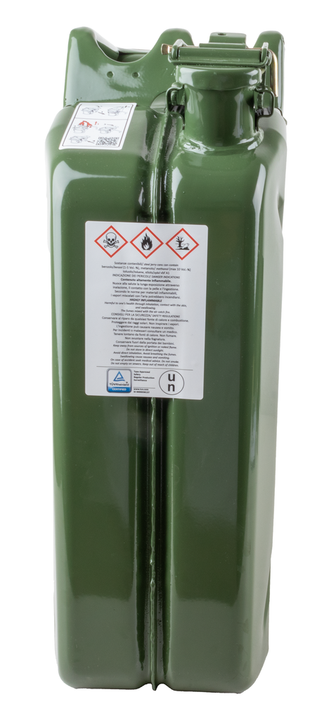 Tanica per carburante in metallo da 20L omologata TUV - Ama