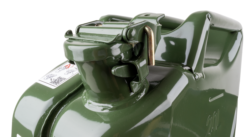 Tanica per carburante in metallo da 20L omologata TUV - Ama