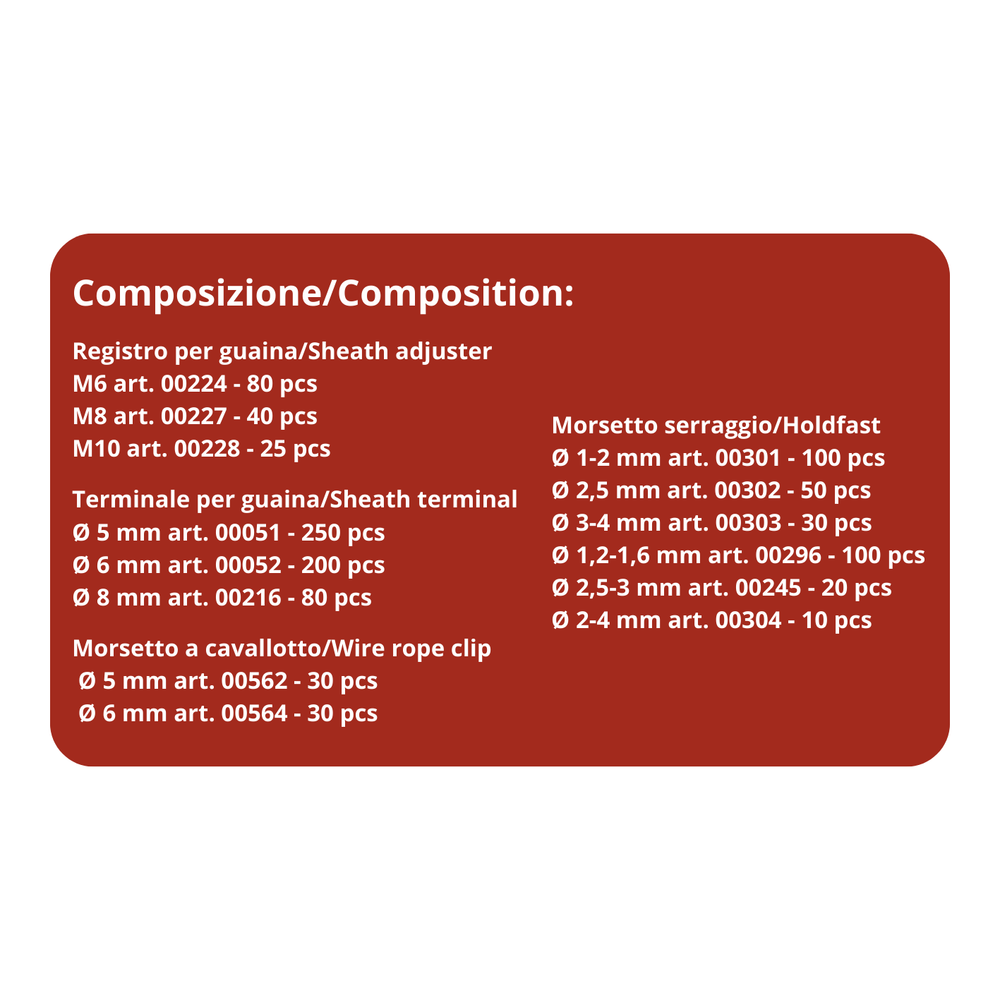 Cassetta ricambi per trasmissioni - Ama