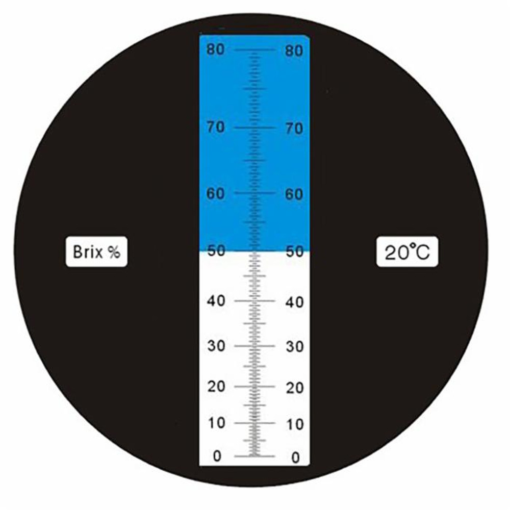 Rifrattometro in scala 58-90% Brix - Ama