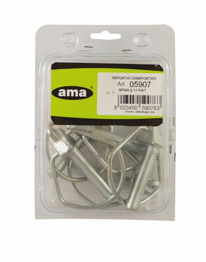 Confezione 5 spine a scatto a pera ø 11mm - Ama