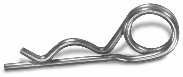 Coppiglia doppio giro ø6x150mm - Ama
