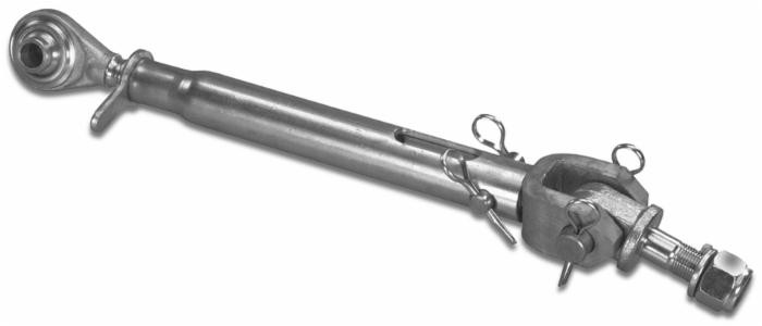 Stabilizzatore rigido e filettato Ama M27x3 per trattori con asola di regolazione - Ama