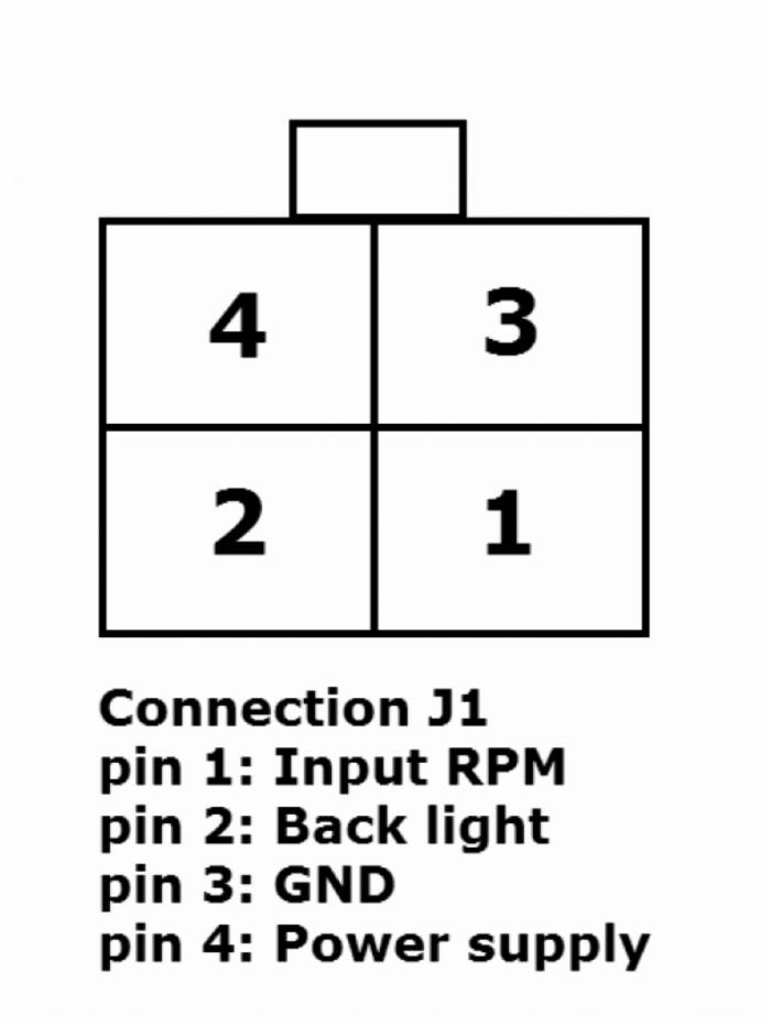 Contagiri e contaore 4000RPM 10-32V - Ama
