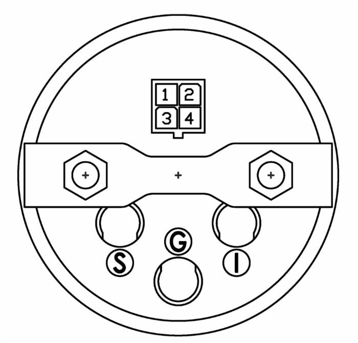 Manometro olio motore analogico 0-8bar 12V - Ama