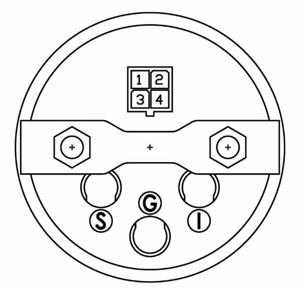 Manometro olio motore analogico 0-8bar 12V - Ama