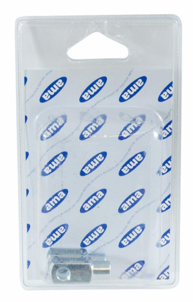 Forcella con foro filettato 8ma,blister da 2 pezzi - Ama