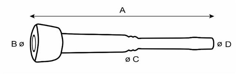 Guaina adattabile National 24x285 D=8,3 - Ama