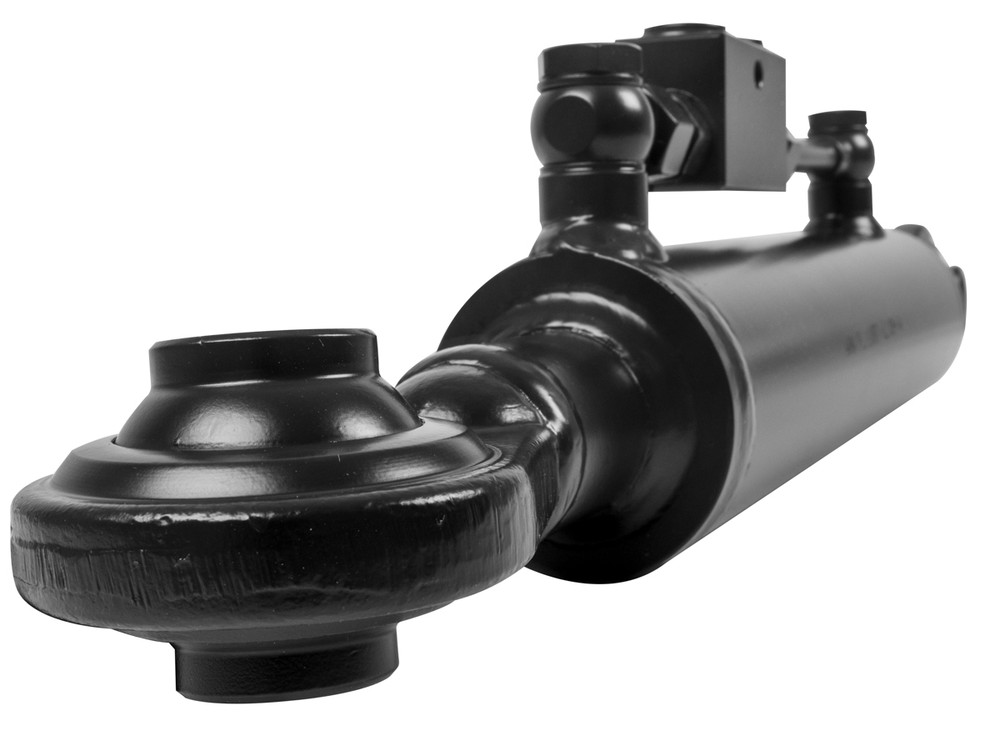 Terzo punto idraulico per trattore III cat. alesaggio 63mm Ø stelo 35mm lunghezza  520-730mm con snodo posteriore 90° - Ama