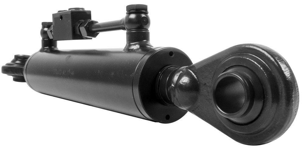 Terzo punto idraulico per trattore III cat. alesaggio 63mm Ø stelo 35mm lunghezza  520-730mm con snodo posteriore 90° - Ama
