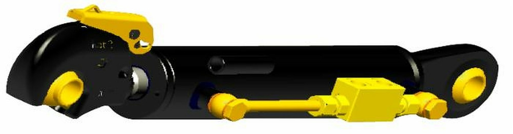 Terzo punto idraulico per trattore II cat. alesaggio 70mm Ø stelo 35mm lunghezza 564-804mm versatile e resistente - Ama