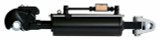 Ama Terzo punto trattore idraulico cat. III lungo 700-920mm con 2 Tubi 3/8” 2SN alesaggio 100mm - Ama