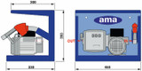 Distributore ad uso privato per gasolio "Easy Pump Counter" - Ama