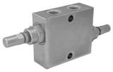 Valvola di massima pressione incrociata (antiurto) da 3/8” - Ama Refluid
