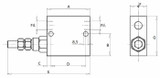 Valvola di sequenza da 3/8" - Ama Refluid
