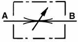 Valvola di strozzamento bidirezionale da 1/2" - Ama Refluid