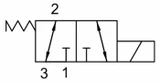 Valvola elettrica a 3 vie 12VDC 12 litri - Ama Refluid