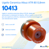 Ugello in ceramica Albuz ATR 80 arancione 0,8mm - Albuz