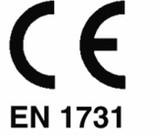 Visiera protettiva in rete con tesina parasole conforme agli standard CE-EN1731 e EU2016/425 - Ama