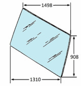 Cristallo parabrezza posteriore adattabile al riferimento originale Fiat/Ford 51780304 e New Holland 82016997 - Ama