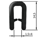 Guarnizione coprilamiera fino a 4mm (20 mt) - Ama