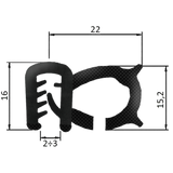 Guarnizione lamiera cabine in rotolo da 20 metri - Ama