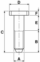 Colonnetta ruote M18x1,5 adattabile a Fiat 44011074 - Ama