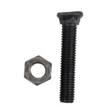 Bullone testa ovale M10x55 con dado - Ama