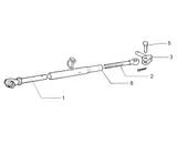 Perno ø20 adattabile fiat 5103861 - Ama