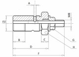 Vite strozzatrice 1/4" - Ama Refluid