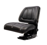Sedile T1-ES-200 in sky nero con sospensione meccanica - Seat Industries