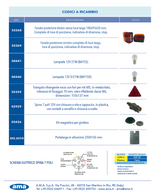 Kit magnetico posteriore 7/2,5m - Ama