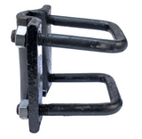 Staffa fissaggio molla quadra 25x25 - Ama