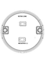 Fanale retromarcia a LED Ø 140mm - Ama