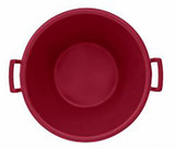 Mastello da35L rosso vinaccia - Ama