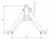 Attacco a tre punti triangolare prima cat. I - Ama