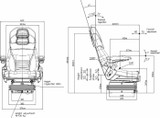 Sedile serie Teknico per trattori gommati e cingolati - Seat Industries