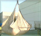 Telo raccolta sfalci con 4 asole 3x3 - Ama