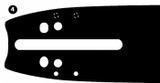 Barra Ama 18" con spessore,058" -1,5 mm 68 maglie - Ama