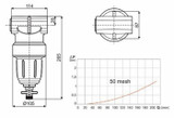 FILTRO HP FLANGIATO 80M C/SPURGO - Arag