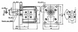 Pompa ad ingranaggi gruppo 1 da 2,45cc destra “made in Italy” - Ama Refluid