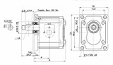 Motore ad ingranaggi gruppo 2 da 14cc reversibile “made in Italy” - Ama Refluid