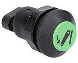 Interruttore a pulsante Pneutron Verde per sollevatore abbassato sx - Pneutron