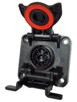 Presa 9 poli ISOBUS Active Nera 12V in plastica   - Erich Jaeger