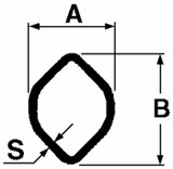 Tubo cardanico interno Ama Cardan adattabile Waltersheid serie 2000 lunghezza 1 mt - Ama Cardan